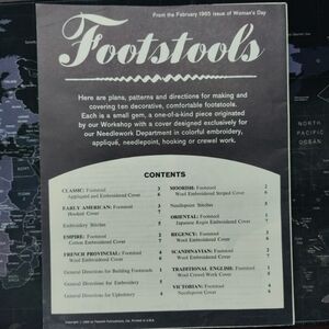 Vintage Footstools Pattern Booklet